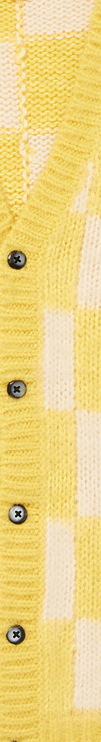 Checkerboard Cardigan