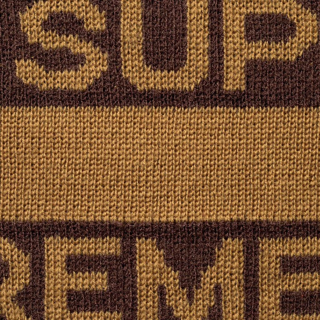 Stripe Logo Sweater - Shop - Supreme
