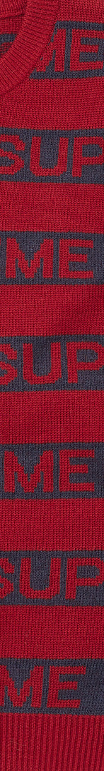 Stripe Logo Sweater