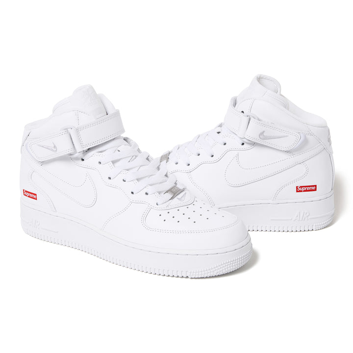 Supreme Nike Air Force 1 Mid Shop Supreme