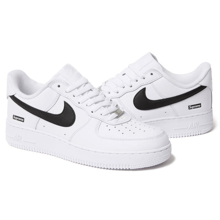 2018AW SUPREME × NIKE Size 11.5 - Nike Air Force 1 Mid '07 x Supreme Black 2018