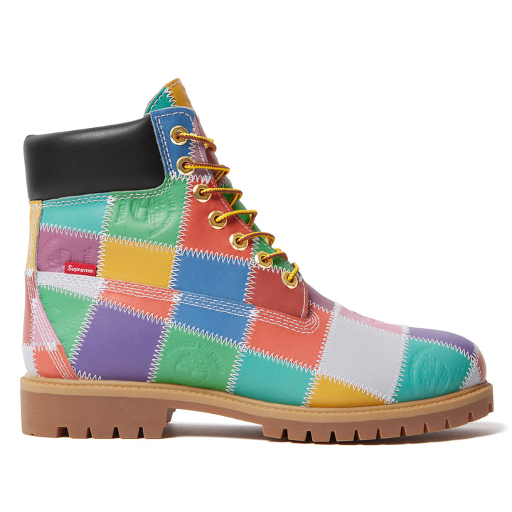 Supreme®/Timberland® Patchwork 6" Premium Waterproof Boot-6