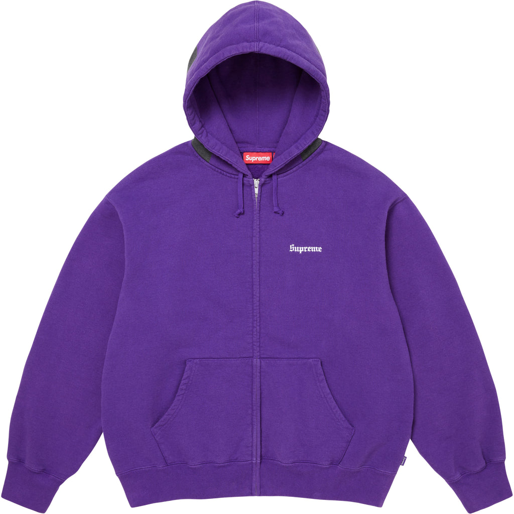 Paris Is Burning Zip Up Hooded Sweatshirt