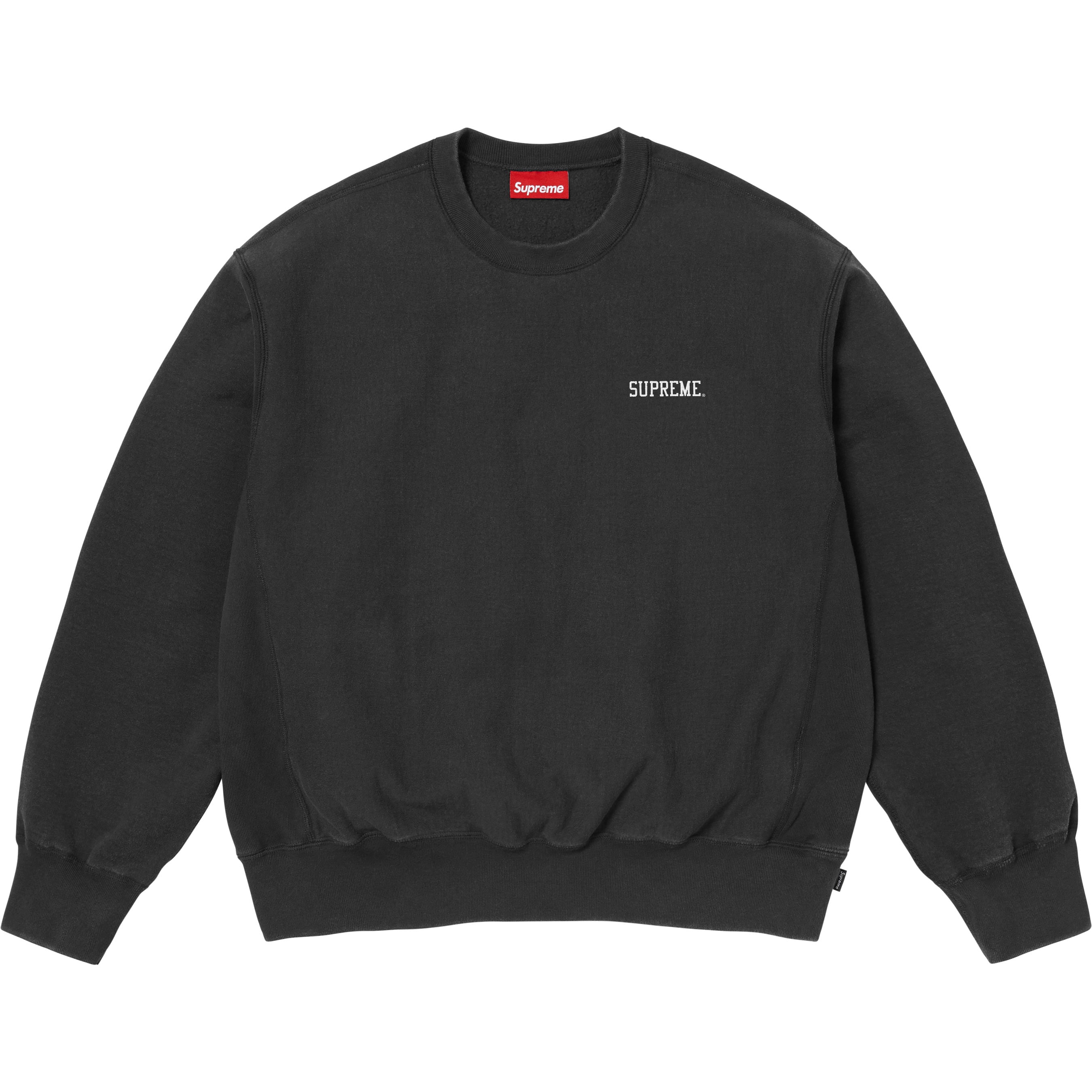Washed Crewneck - Shop - Supreme