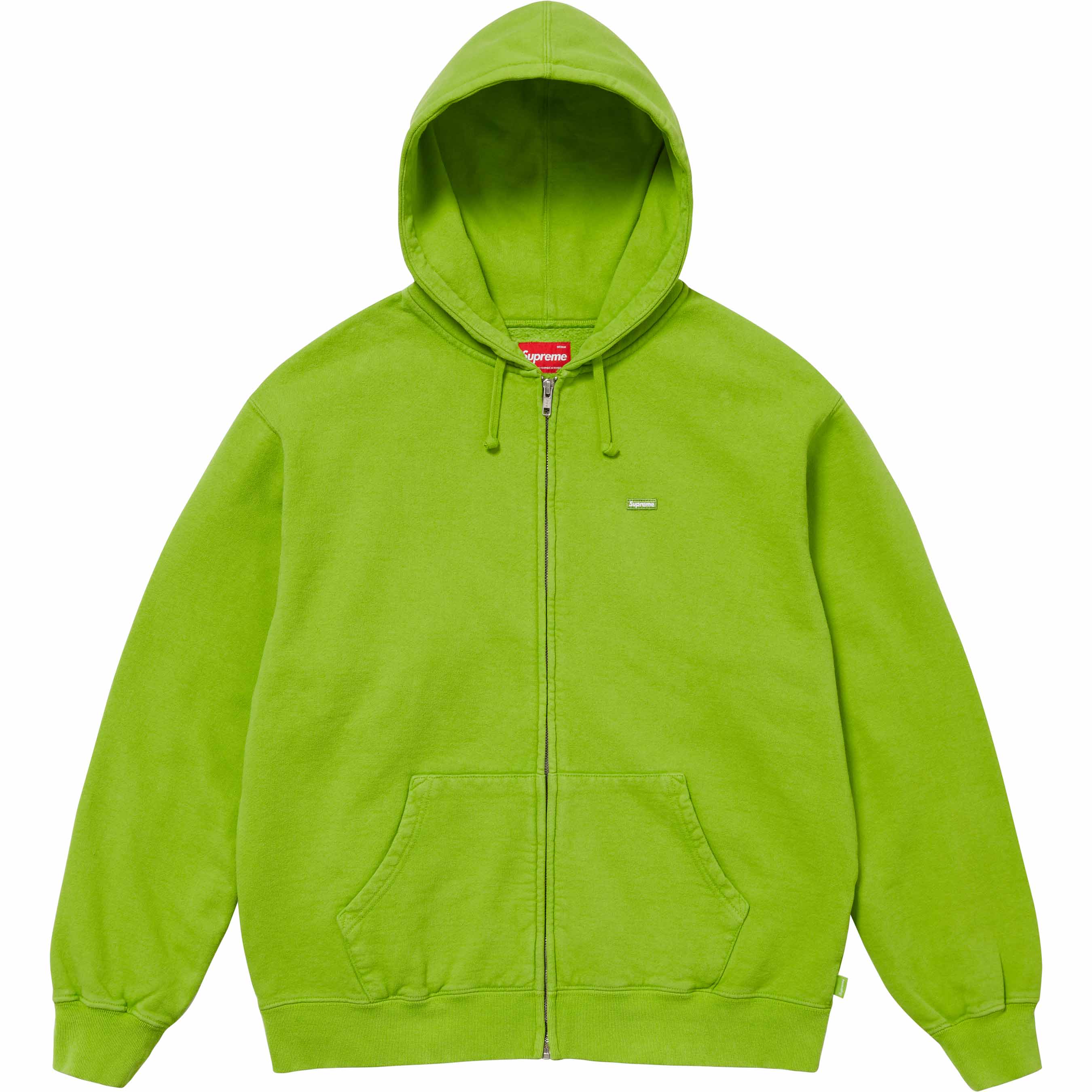 Overdyed Small Box Zip Up Hooded Sweatshirt - Shop - Supreme