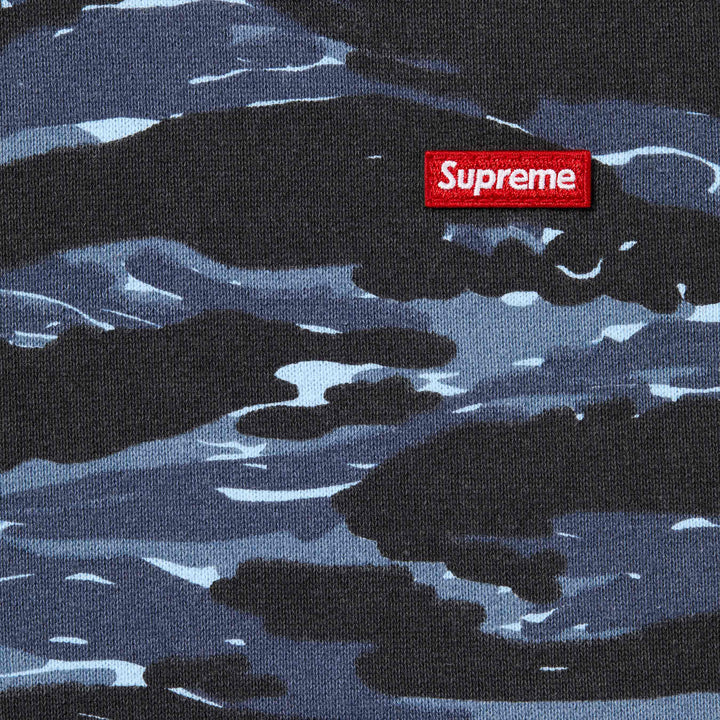 Blue supreme sweatshirt on sale