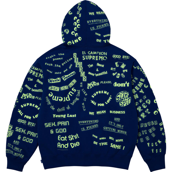 Too Deadly Hooded Sweatshirt - Shop - Supreme
