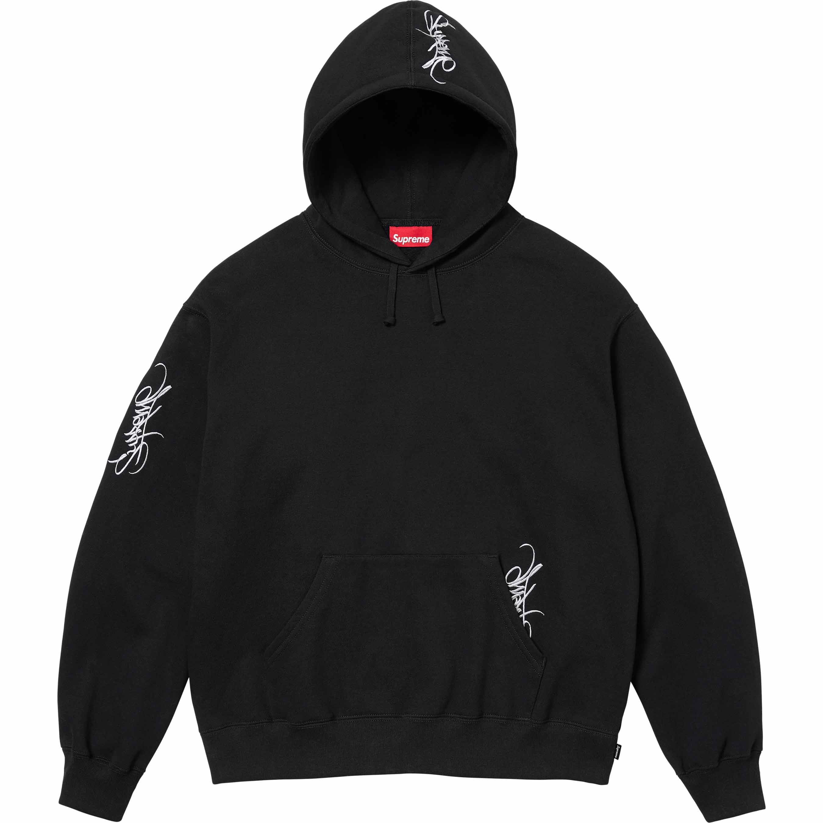 Tag Hooded Sweatshirt Shop Supreme