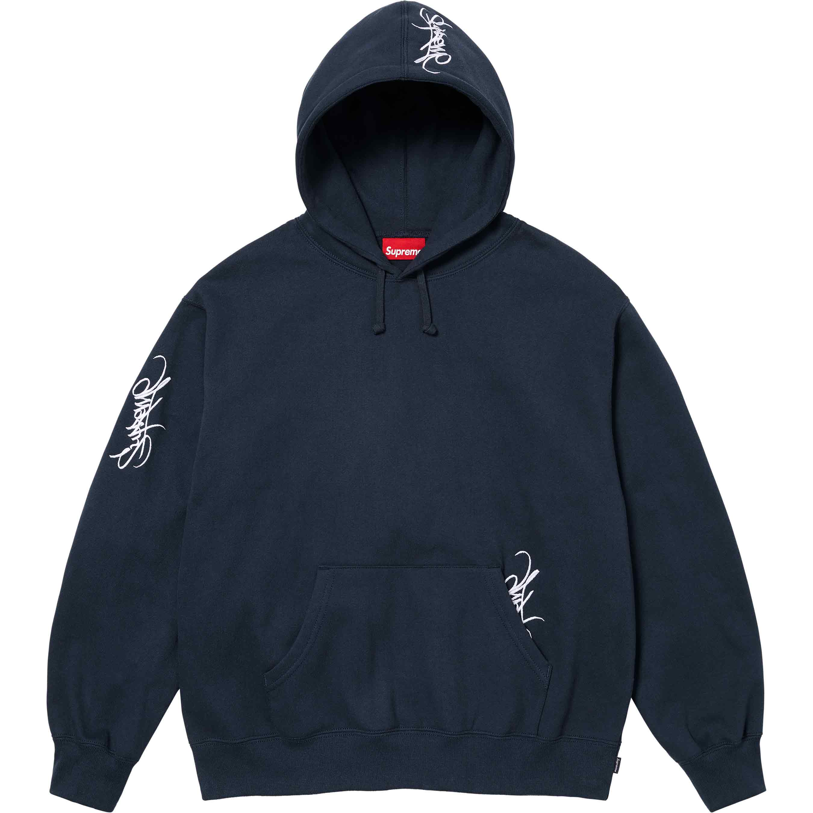Tag Hooded Sweatshirt Shop Supreme