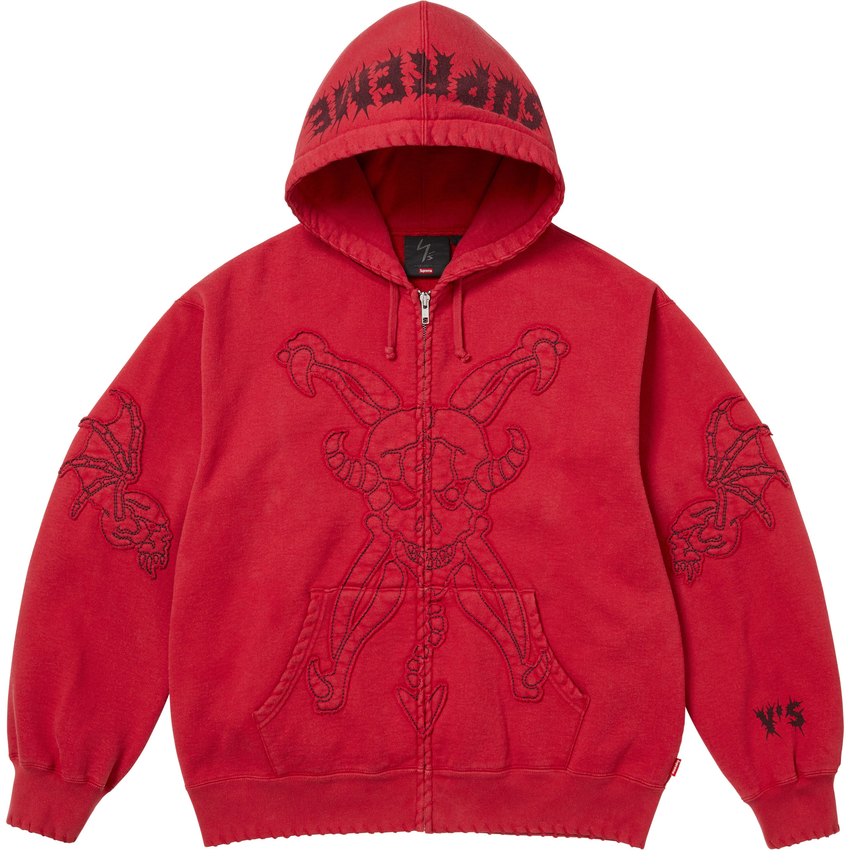 Supreme®/Y's Zip Up Hooded Sweatshirt - Shop - Supreme