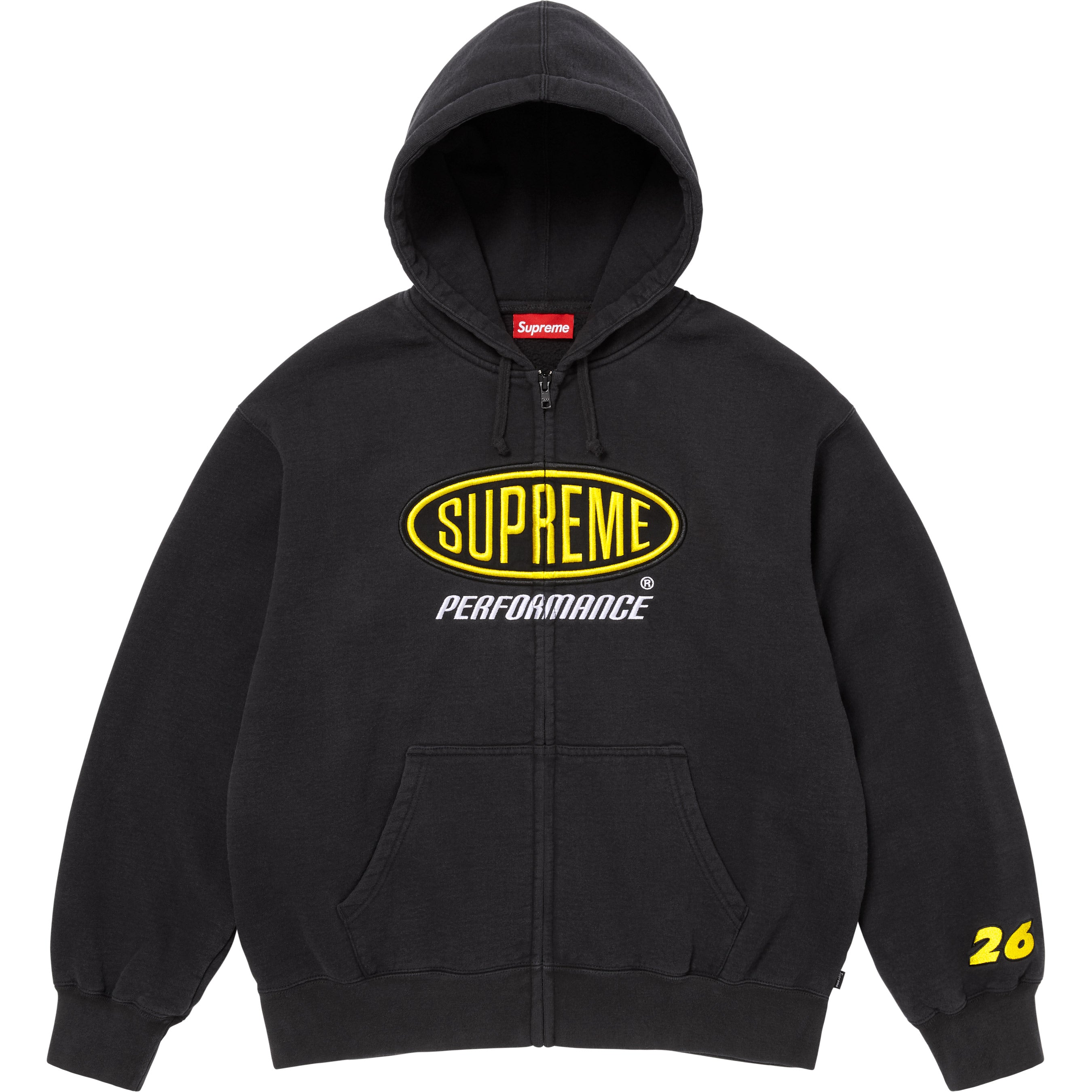 Performance Zip Up Hooded Sweatshirt - Shop - Supreme