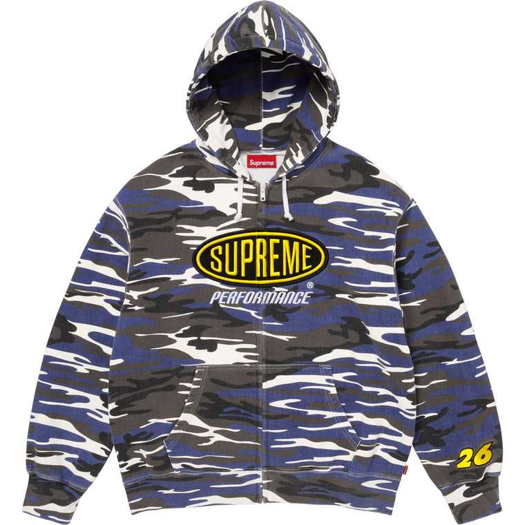 Performance Zip Up Hooded Sweatshirt