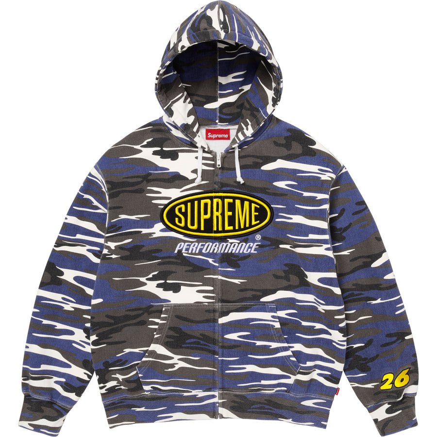 Performance Zip Up Hooded Sweatshirt - Image 1