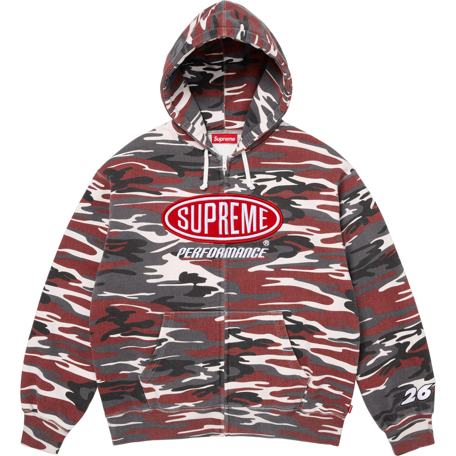 Performance Zip Up Hooded Sweatshirt - Image 1