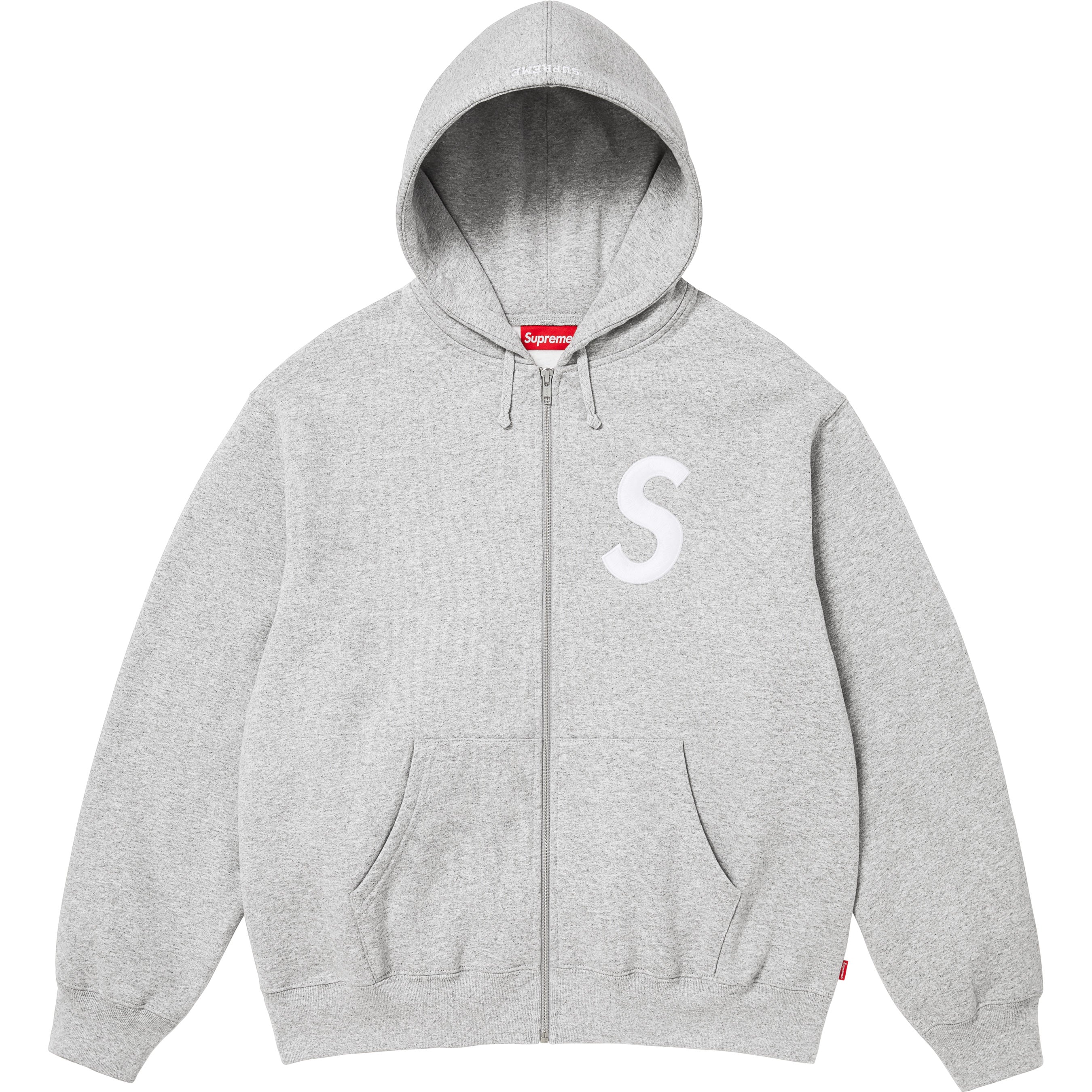 トップス supreme sweat S Logo Zip Up Hooded Sweatshirt - Shop - Supreme