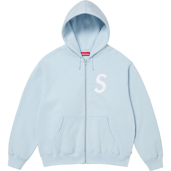 S Logo Zip Up Hooded Sweatshirt-7