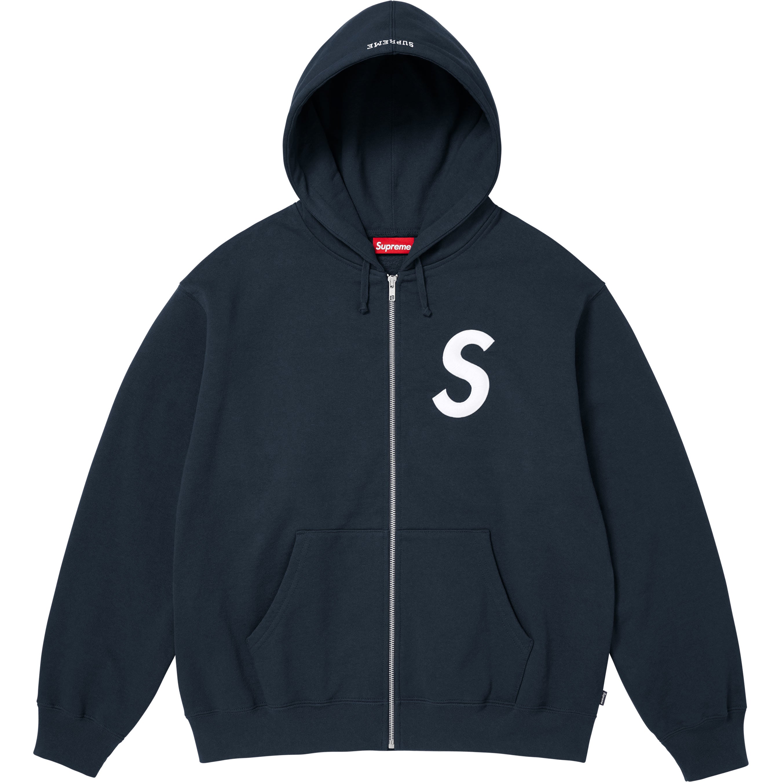 S Logo Zip Up Hooded Sweatshirt - Shop - Supreme