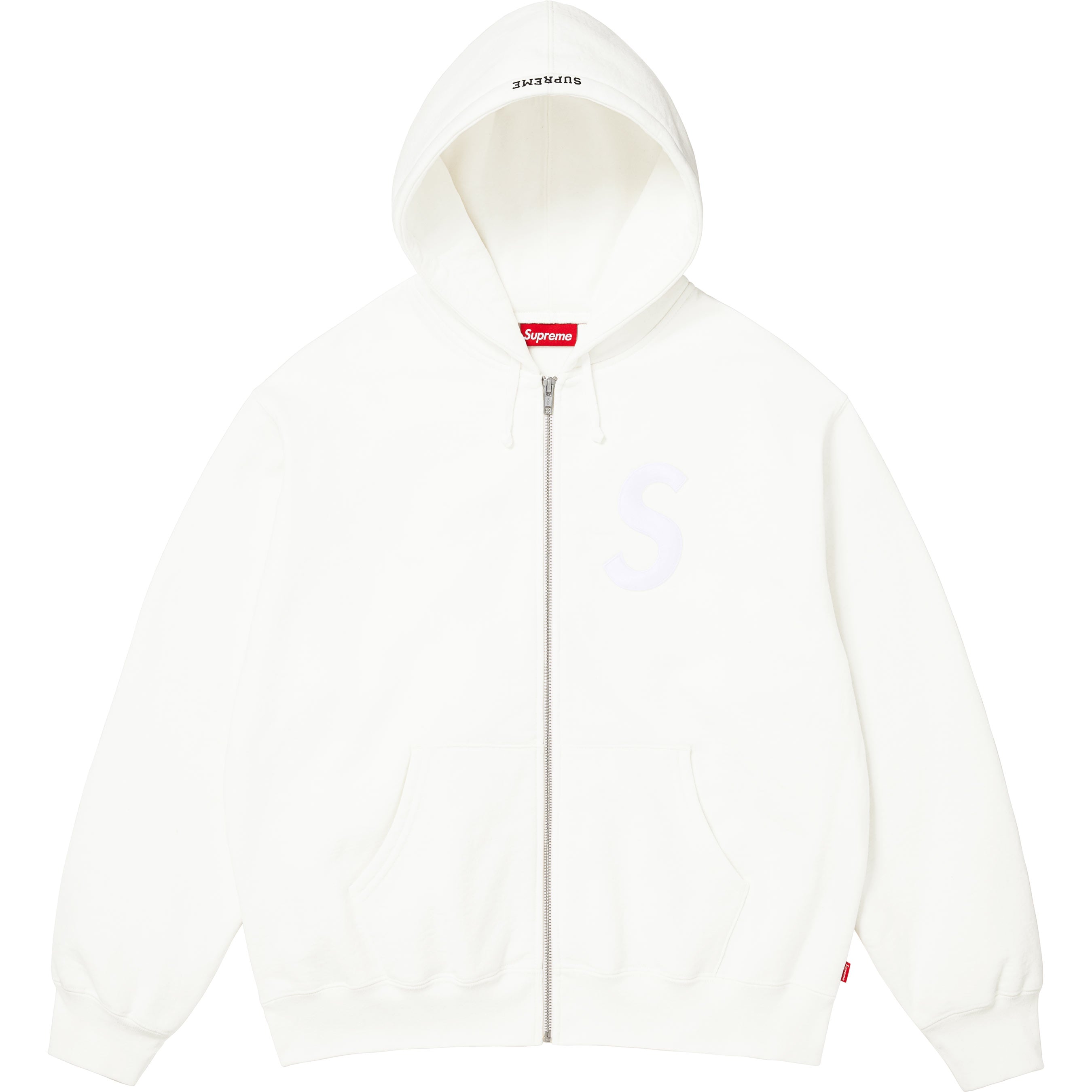 S Logo Zip Up Hooded Sweatshirt - Shop - Supreme