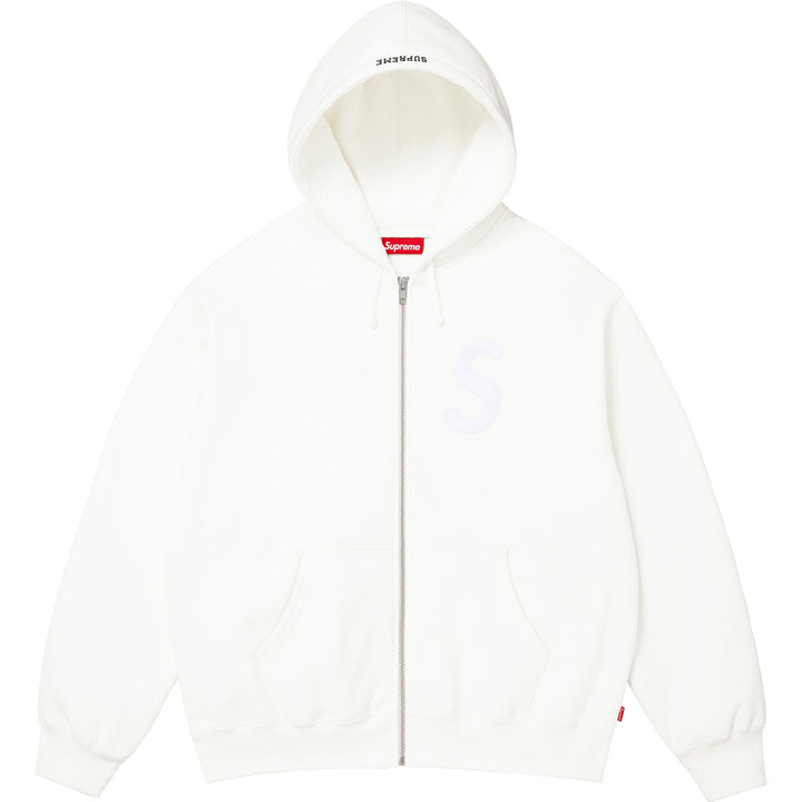 S Logo Zip Up Hooded Sweatshirt - Shop - Supreme