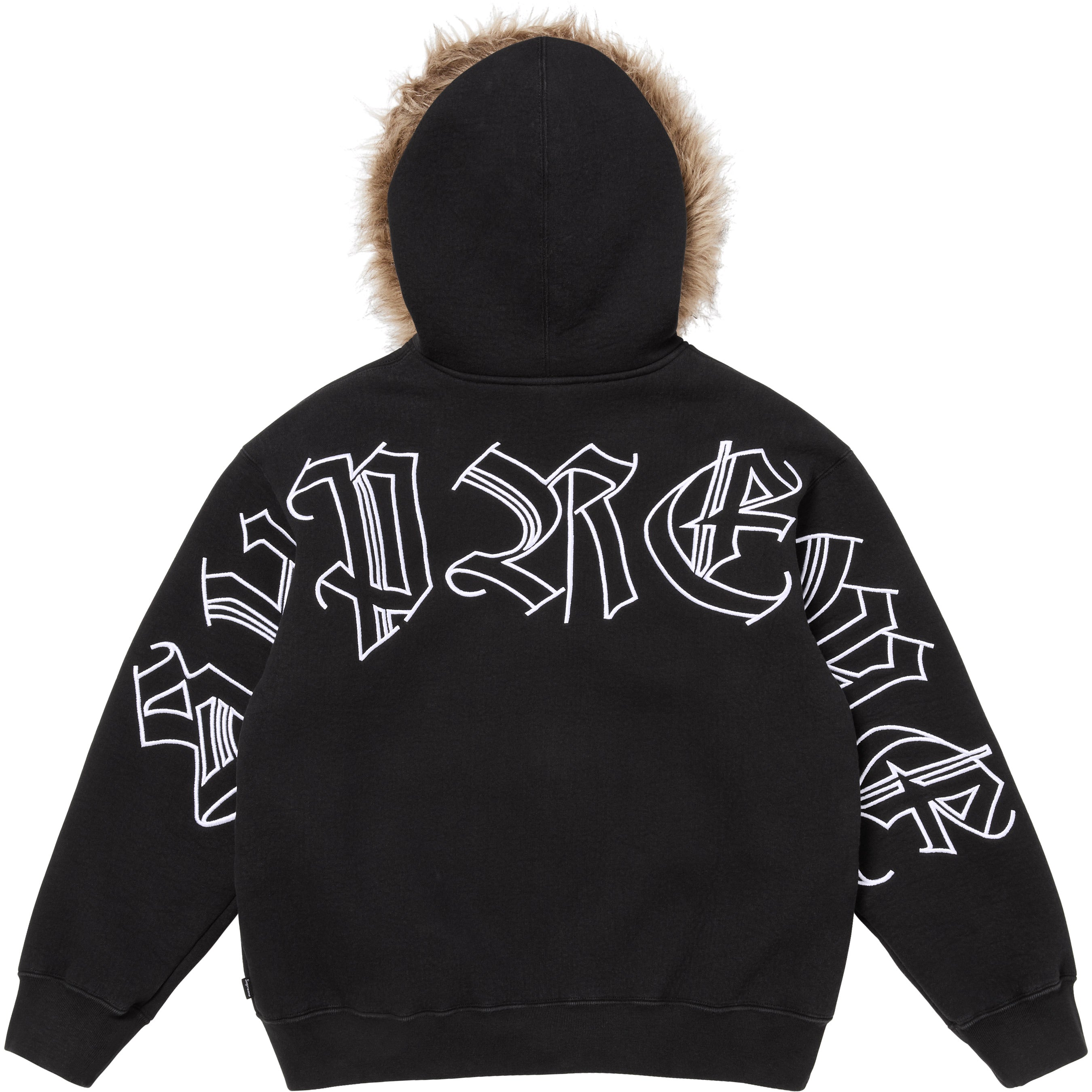 Supreme Contrast Hooded フードビッグロゴM Supreme Contrast Hooded フードビッグロゴM Supreme Contrast