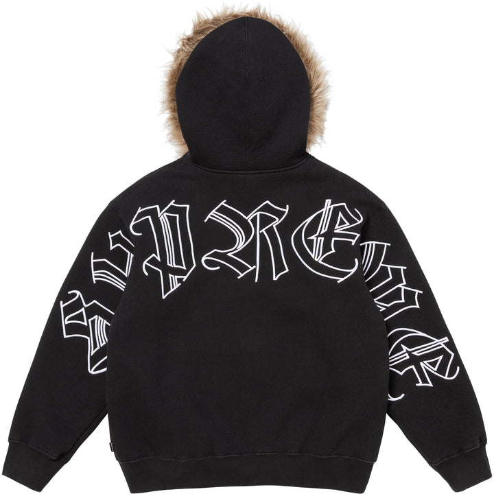 Supreme Hooded Sweatshirt 9/15まで Faux Fur Zip Up Hooded Sweatshirt - Shop - Supreme