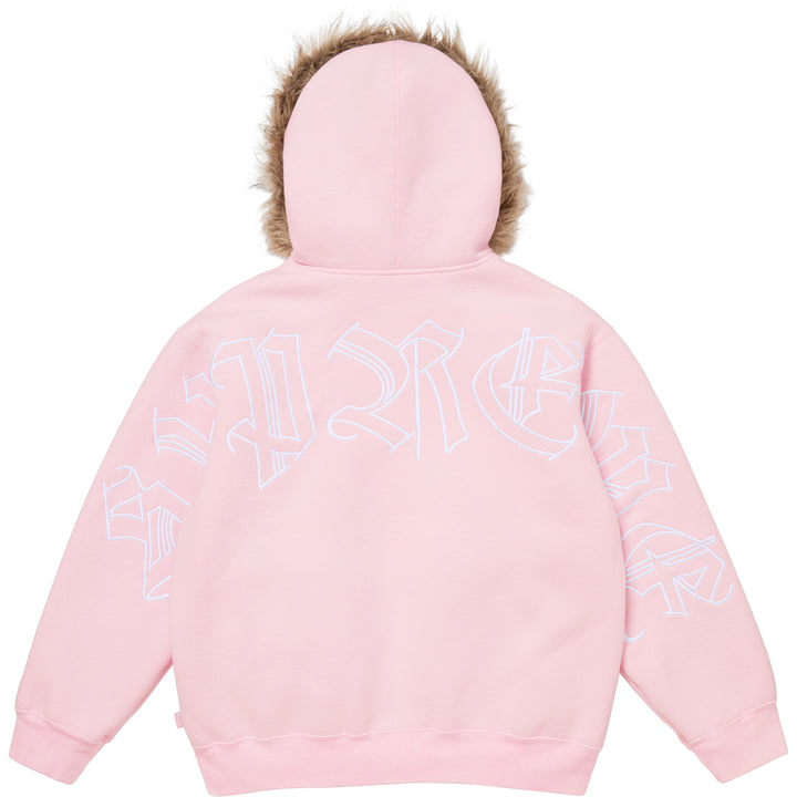 supreme アウター Faux Fur Zip Up Hooded Sweatshirt - Shop - Supreme