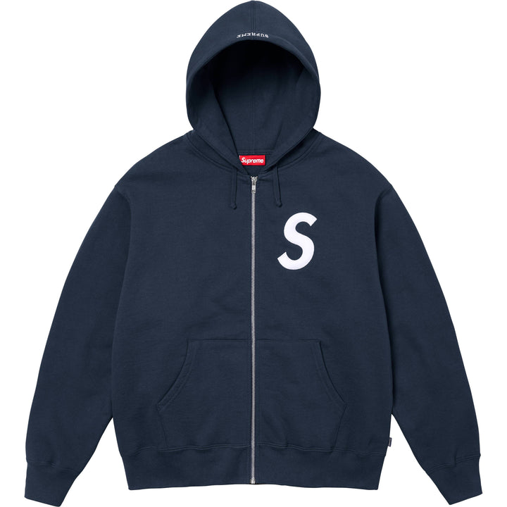 S Logo Zip Up Hooded Sweatshirt - Shop - Supreme