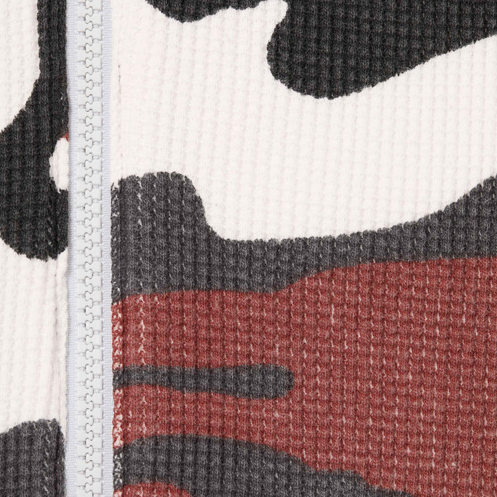 Reversible Work Zip Up Hooded Sweatshirt