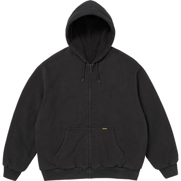 Reversible Work Zip Up Hooded Sweatshirt