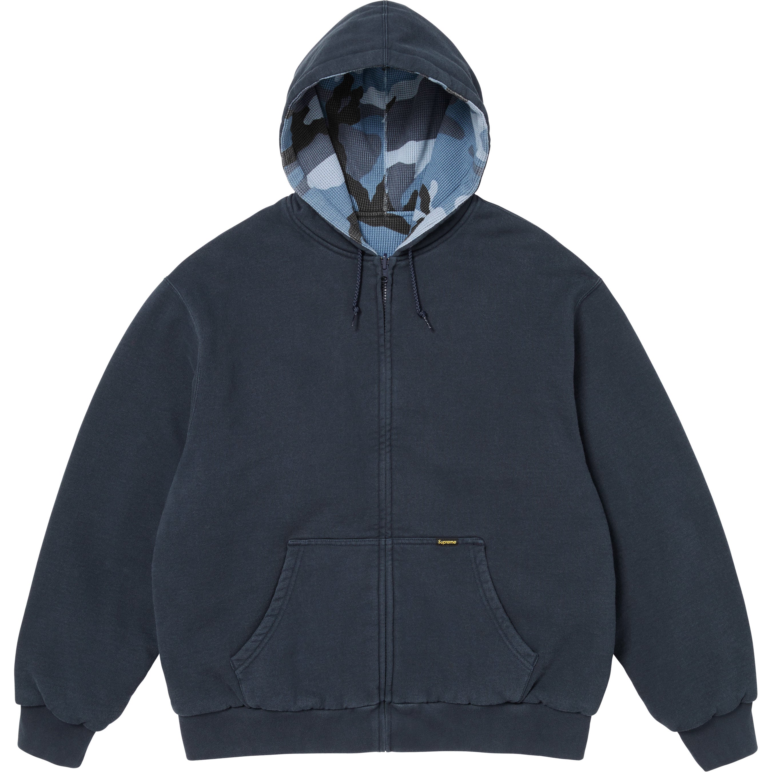 Reversible Work Zip Up Hooded Sweatshirt - Shop - Supreme