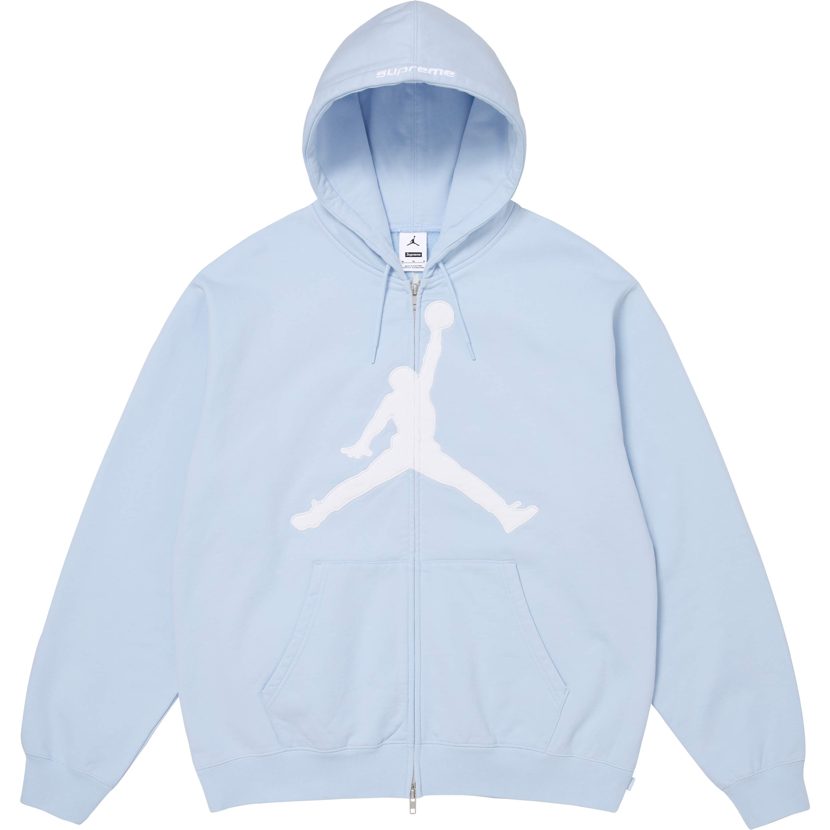 Supreme®/Jordan® Zip Up Hooded Sweatshirt - Shop - Supreme
