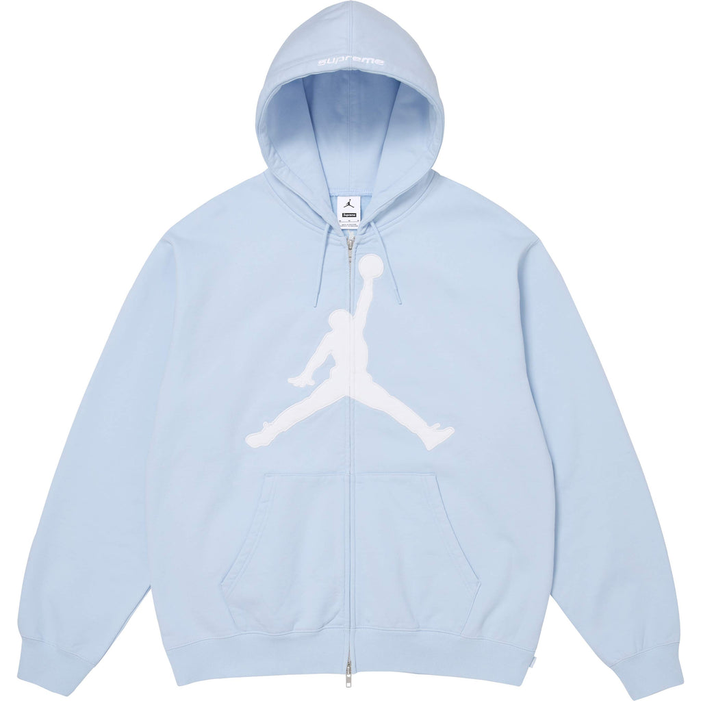Supreme®/Jordan® Zip Up Hooded Sweatshirt