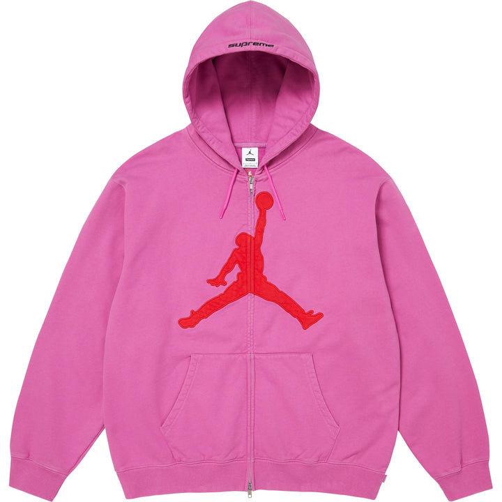 Supreme®/Jordan® Zip Up Hooded Sweatshirt - Shop - Supreme