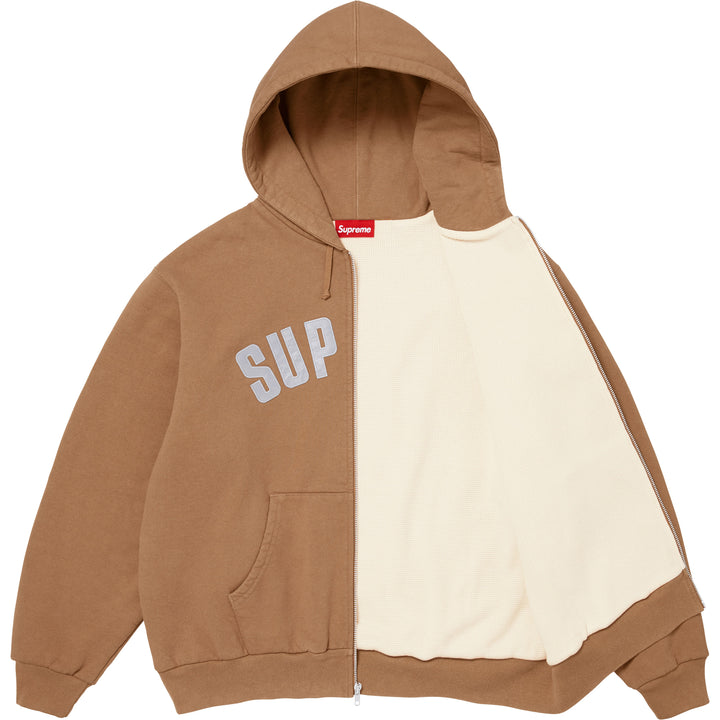 Arc Thermal Lined Zip Up Hooded Sweatshirt - Shop - Supreme
