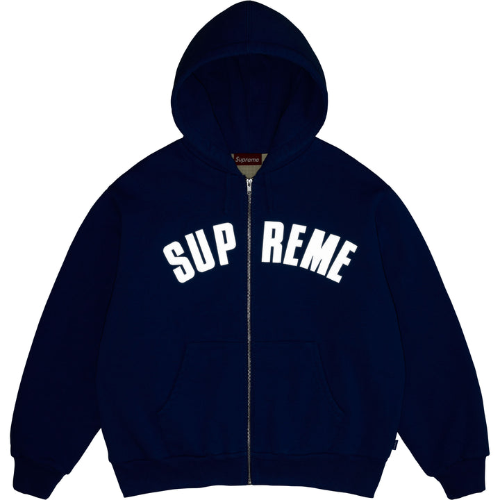 個人装備 SUPREME Arc Logo Thermal Zip Up Hoodie M Arc Thermal Lined Zip Up Hooded Sweatshirt - Shop - Supreme