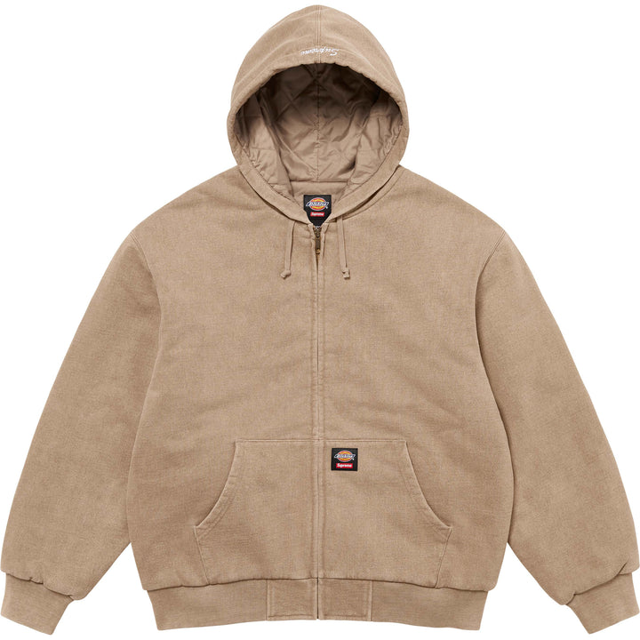 Supreme zip up popular hoodie