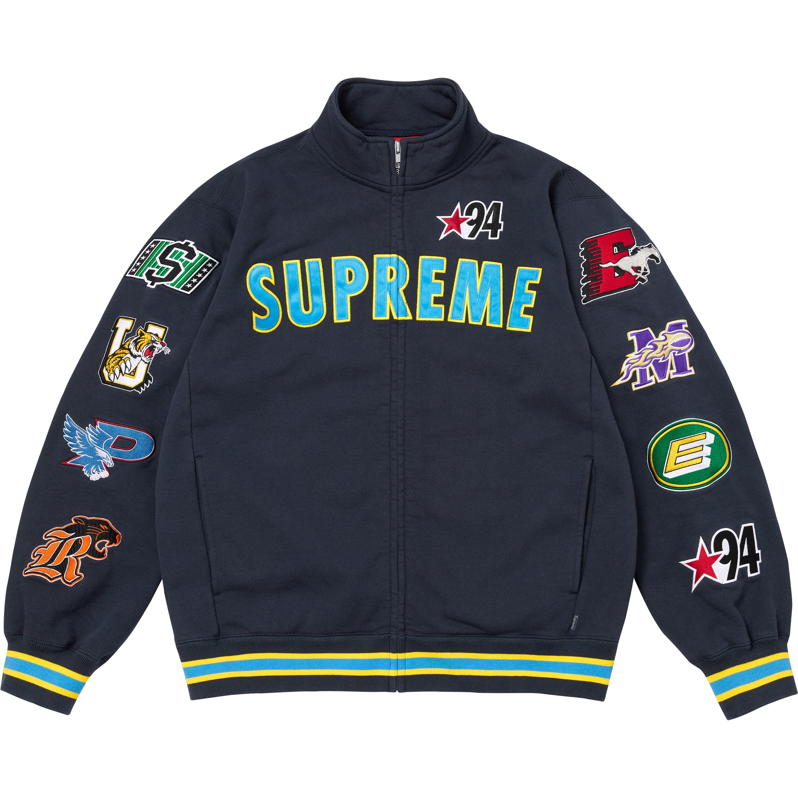 Mascots Zip Up Sweatshirt - Shop - Supreme