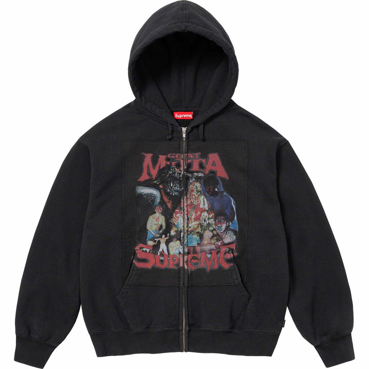 Muta Zip Up Hooded Sweatshirt