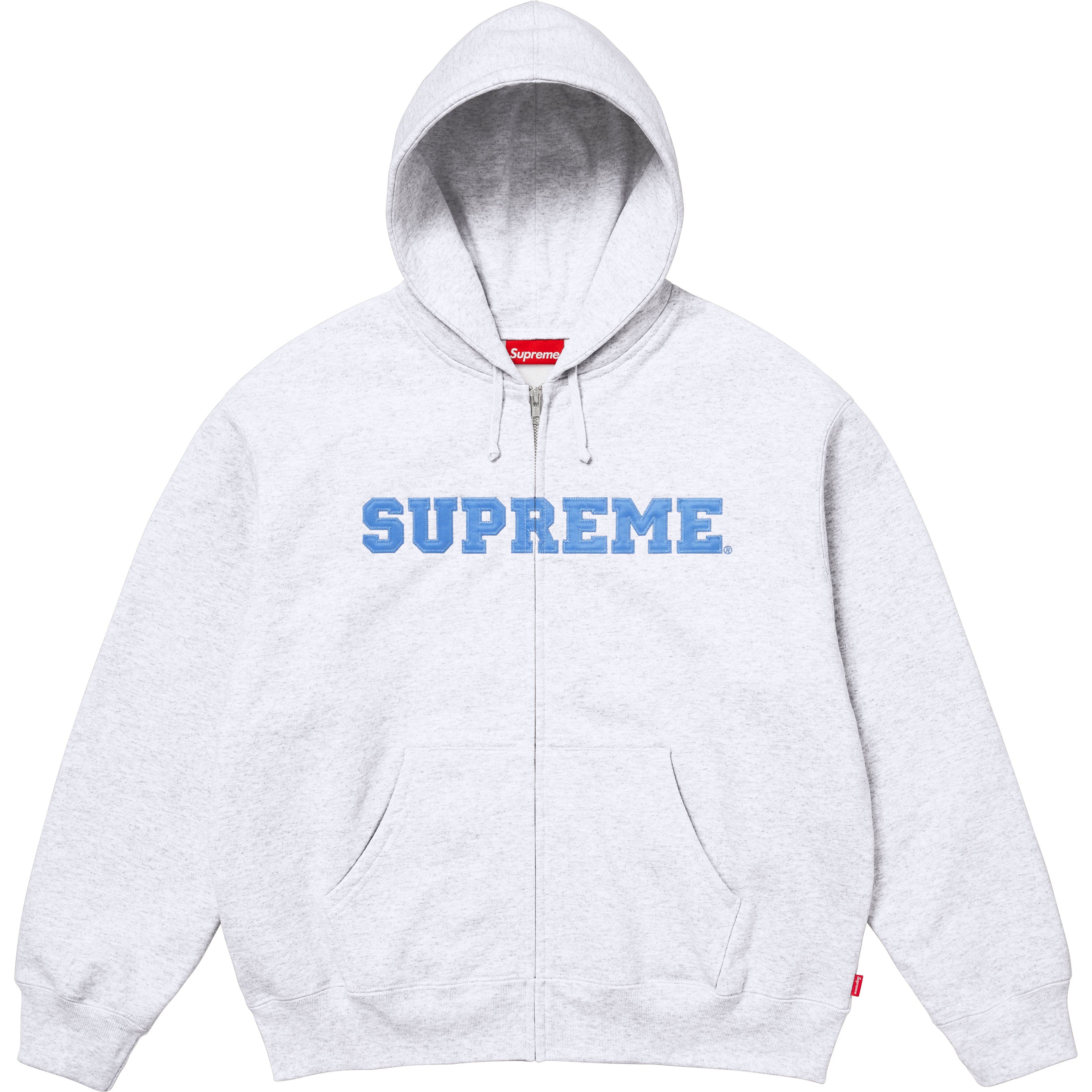 ウォームアップウェア Supreme Sport Zip Up Hooded Sweater Grey Supreme Sport Zip Up Hooded Sweater (FW25) Charcoal Men's
