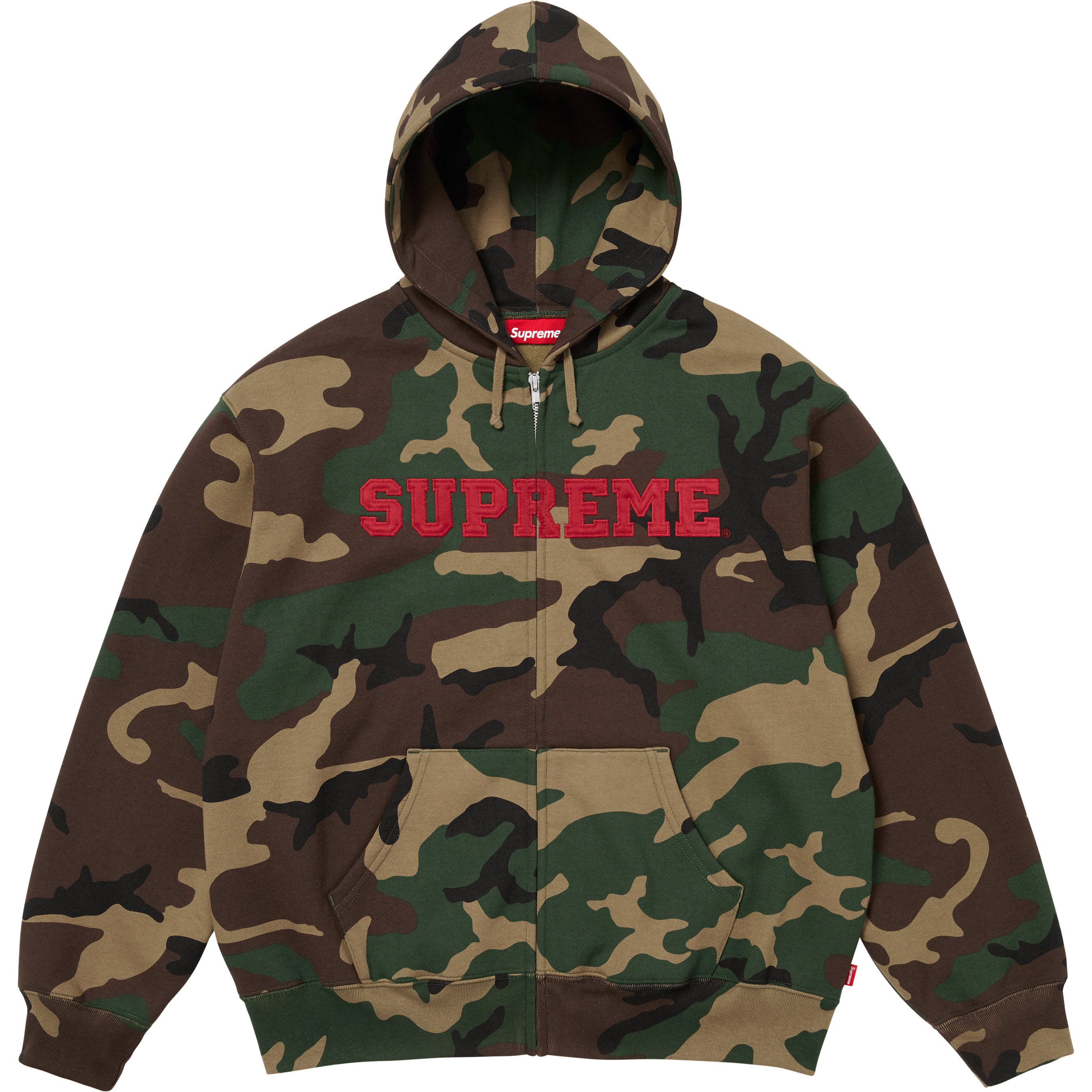 トップス Supreme Hooded Waffle Ringer camo Supreme Hooded Waffle Ringer Woodland Camo FW17 NWT Sz M | eBay