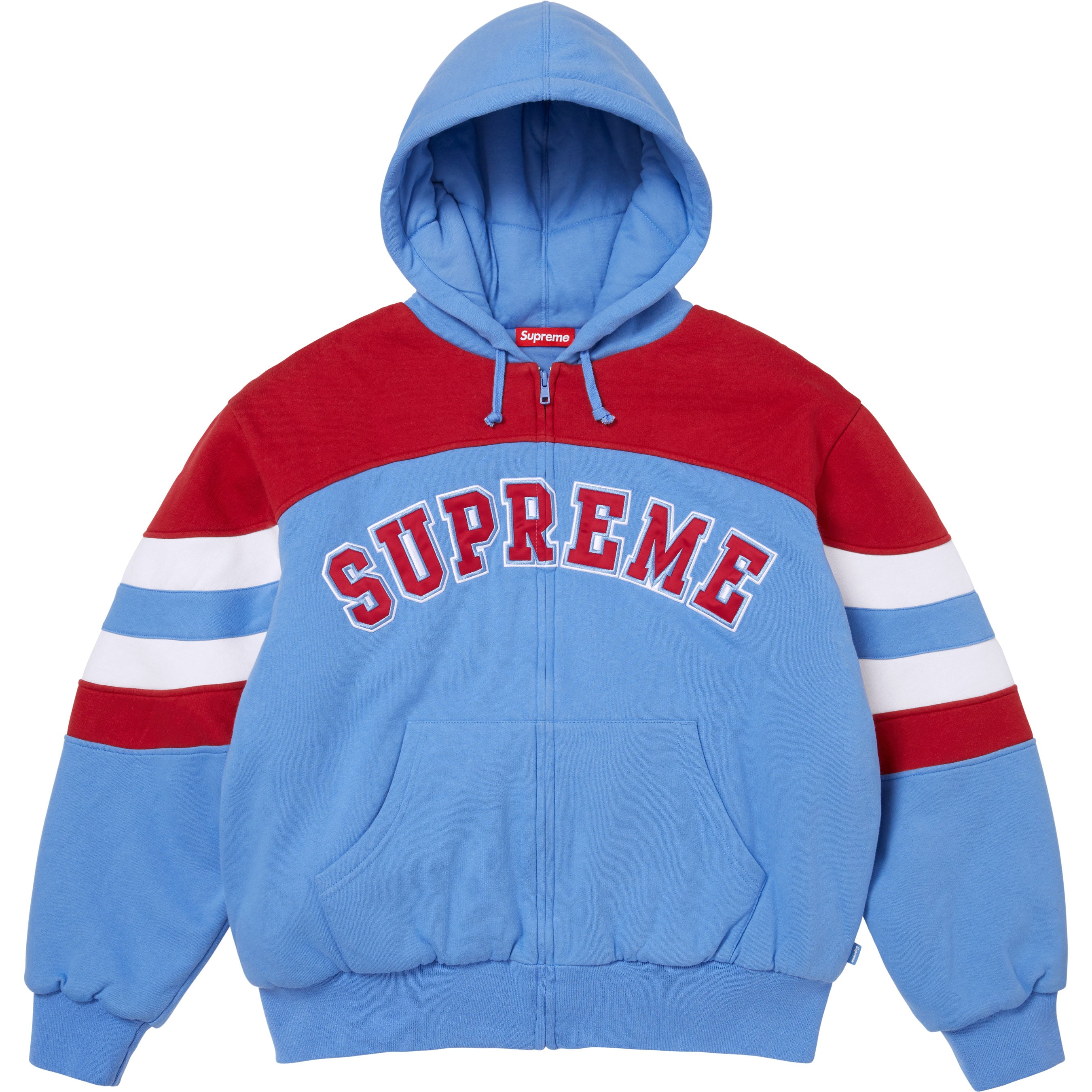 Filled Zip Up Hooded Sweatshirt - Shop - Supreme