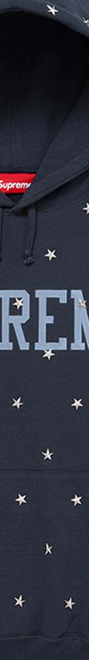 Stars Studded Hooded Sweatshirt-5