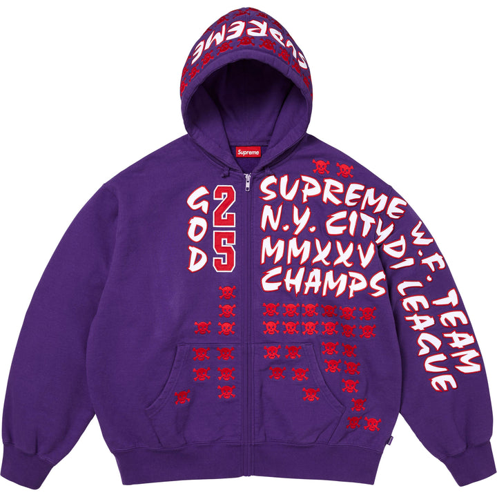 supreme シュプリーム League Champs Zip Up Hooded Sweatshirt - Shop - Supreme