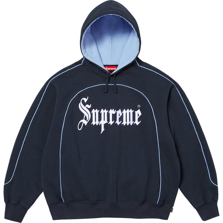 Curve Piping Hooded Sweatshirt - Shop - Supreme