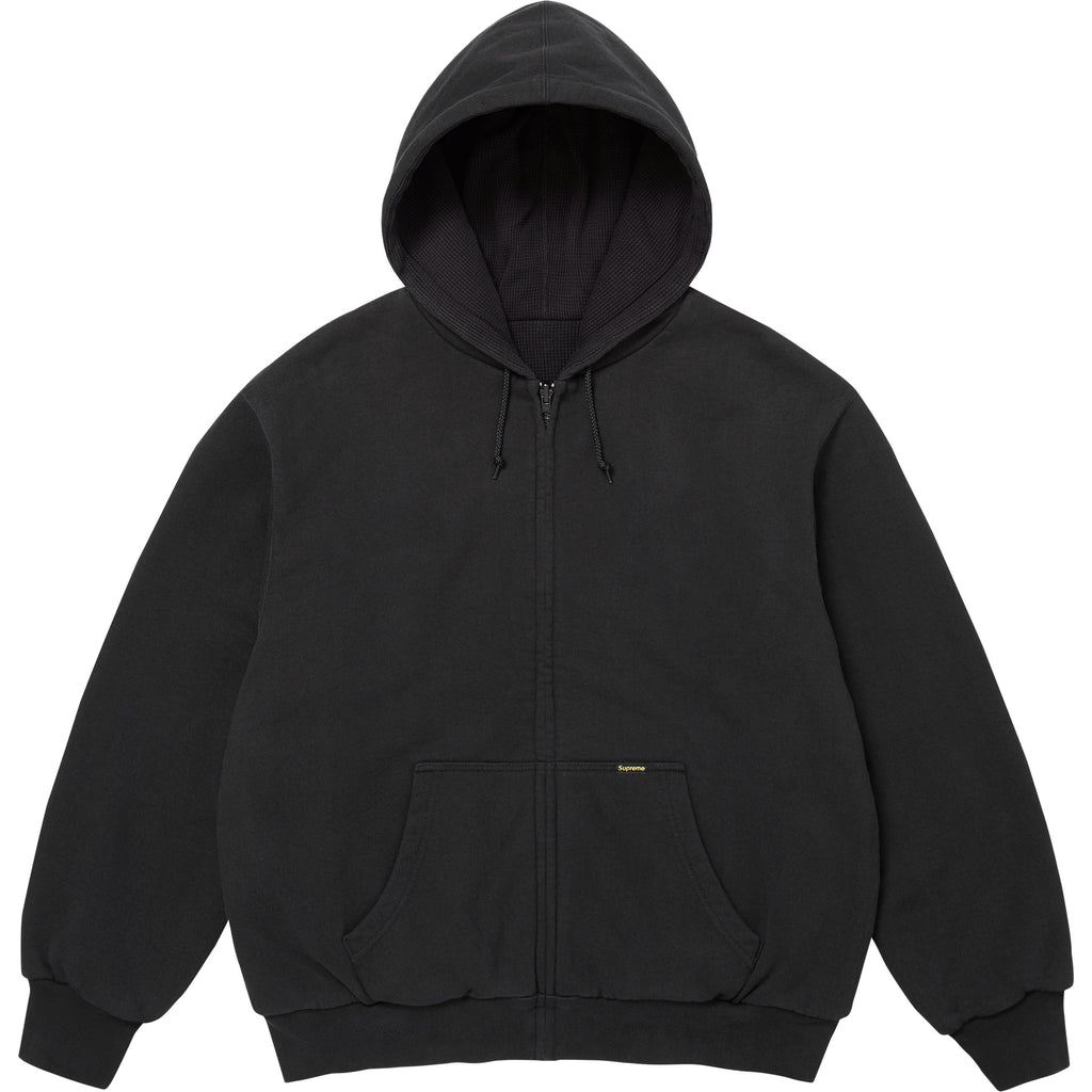 Reversible Work Zip Up Hooded Sweatshirt