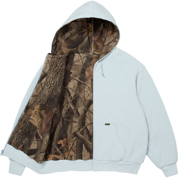 Reversible Work Zip Up Hooded Sweatshirt - Shop - Supreme