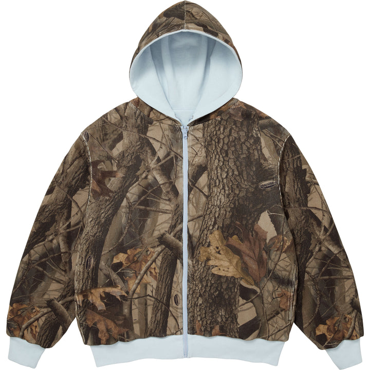 Reversible Work Zip Up Hooded Sweatshirt - Shop - Supreme