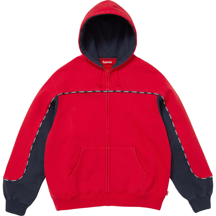 Piping Zip Up Hooded Sweatshirt - Shop - Supreme