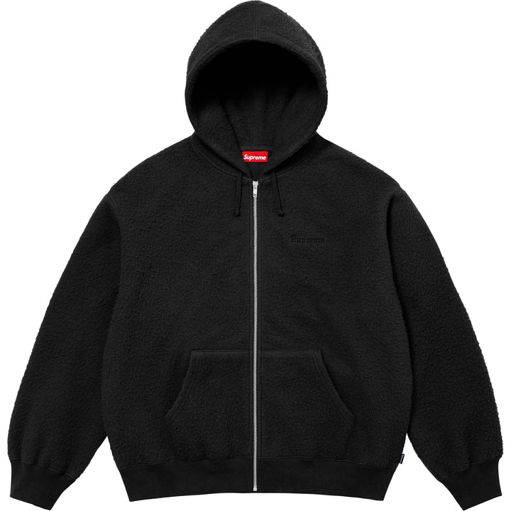 Pilled Zip Up Hooded Sweatshirt - Shop - Supreme