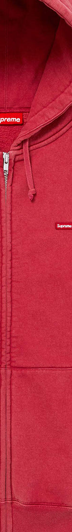 Small Box Zip Up Hooded Sweatshirt - Image 3